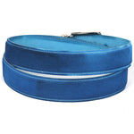 Paul Parkman Suede Belt Blue (B06-BLU)