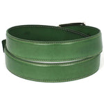 Paul Parkman Leather Belt Hand-Painted Green (B01-LGRN)