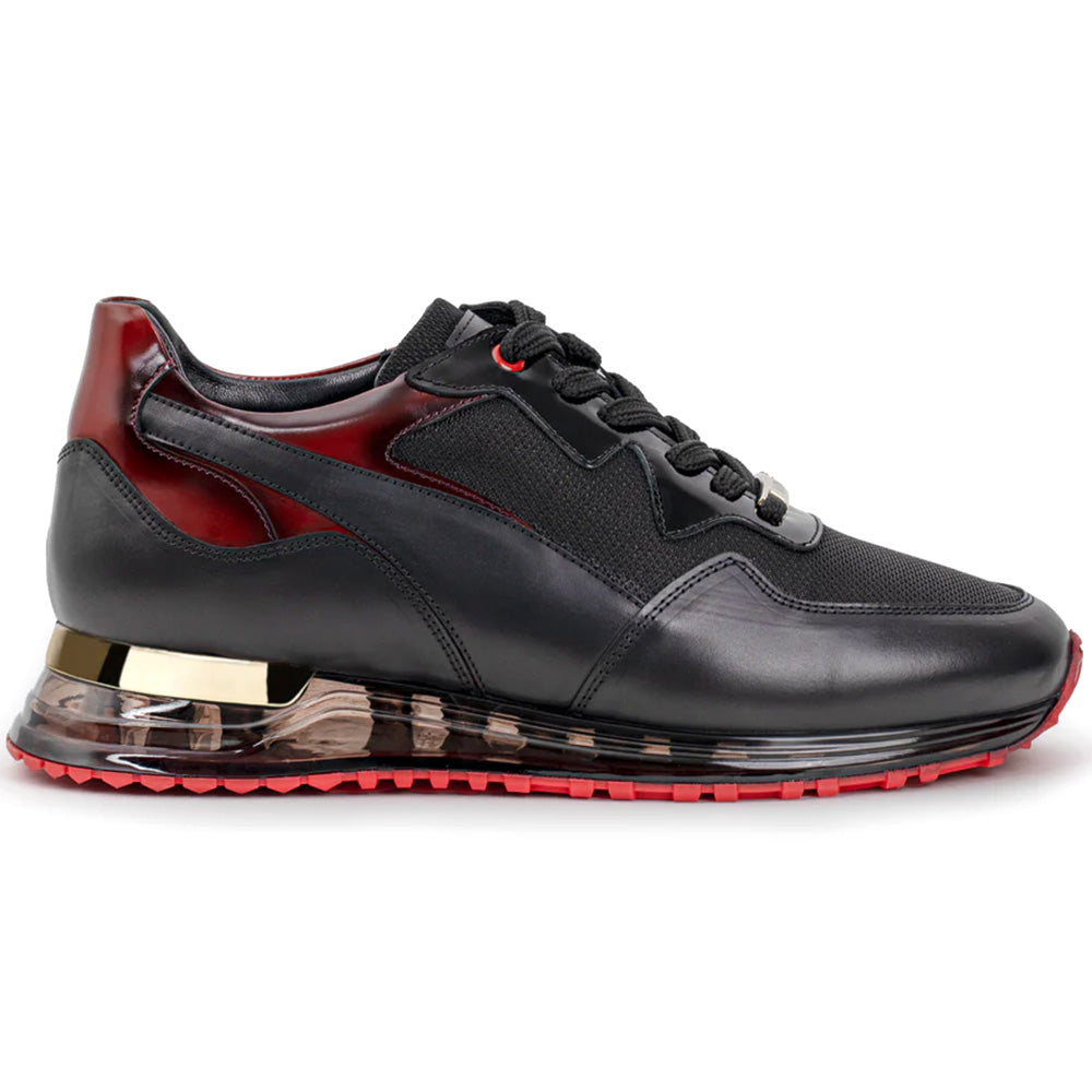 Vinci Leather The Leather Sneaker Black / Red