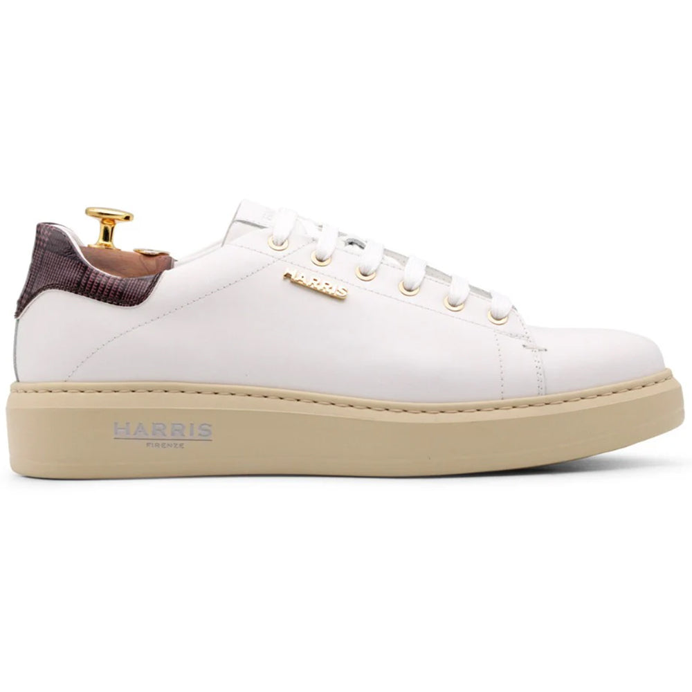Harris Firenze 1913 Leather Sneakers White