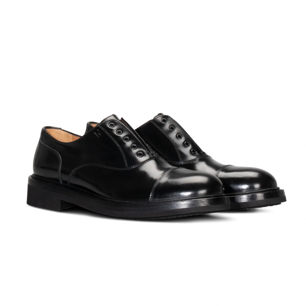 Moreschi 2951000 Leather Oxfords Black