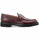 Moreschi 297497C Leather Loafers Bordeaux