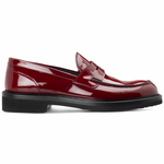 Moreschi 302497C Patent Leather Loafers Bordeaux