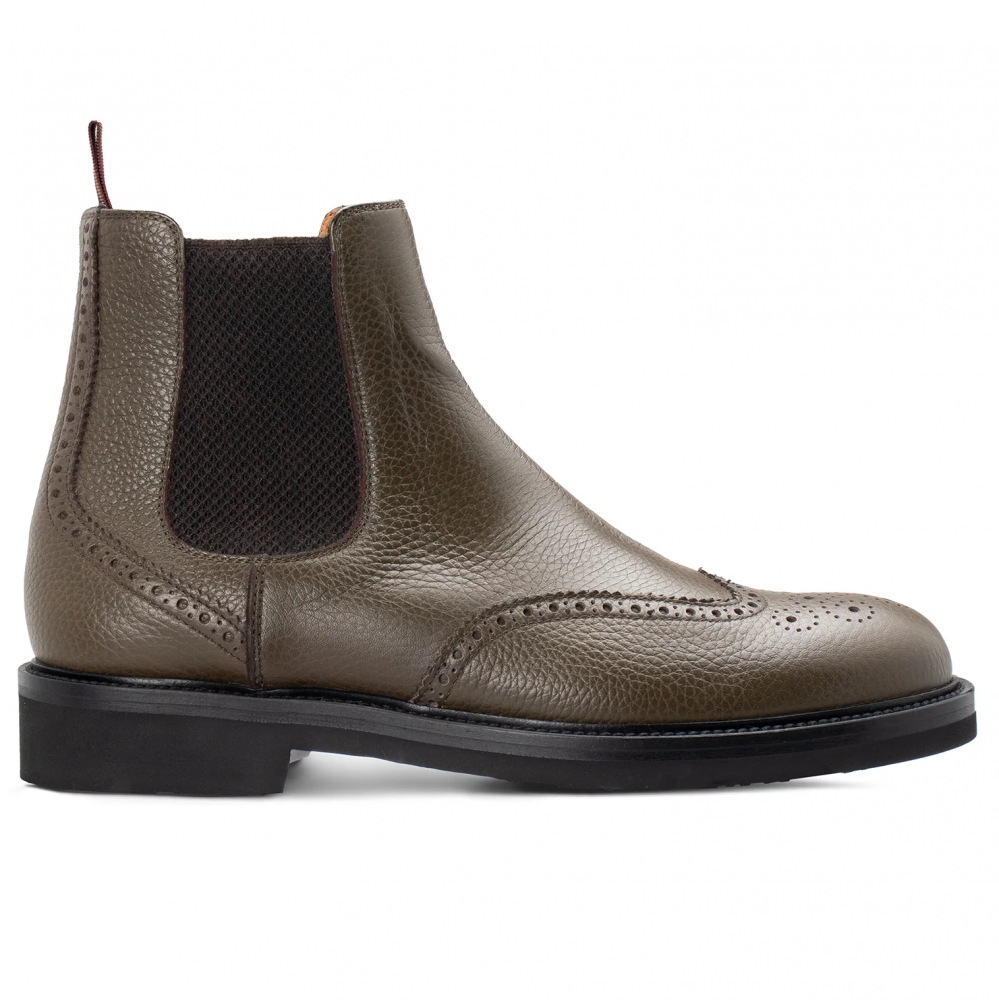 Moreschi 297574U Leather Boots Green