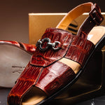 Mauri 1880 Marzio Baby Crocodile Sandals (Special Order)
