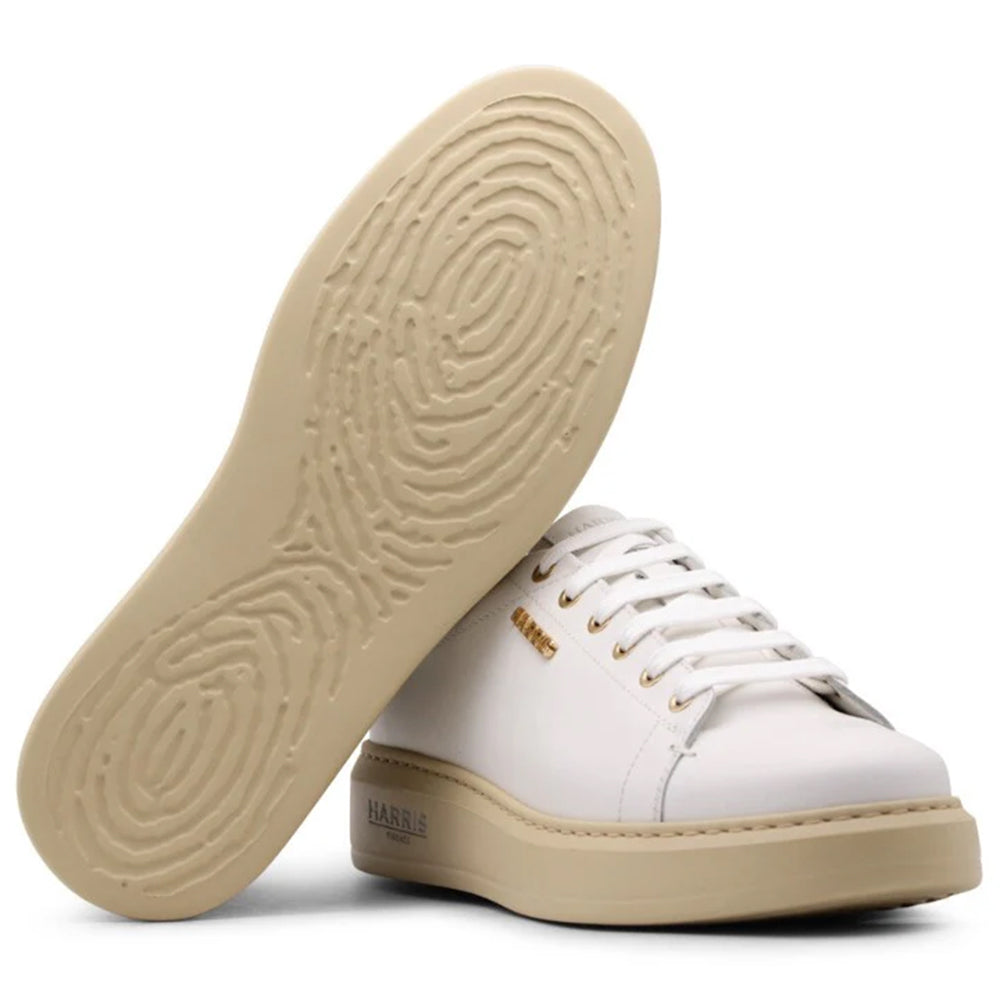 Harris Firenze 1913 Leather Sneakers White