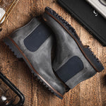 Calzoleria Toscana 1969 Velour Wax Suede Ankle Boot Stone