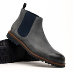 Calzoleria Toscana 1969 Velour Wax Suede Ankle Boot Stone
