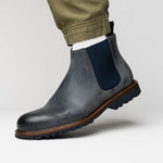 Calzoleria Toscana 1969 Velour Wax Suede Ankle Boot Stone