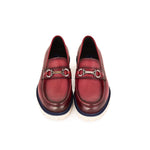 Corrente C0001203-7887 Buckle Loafer Burgundy