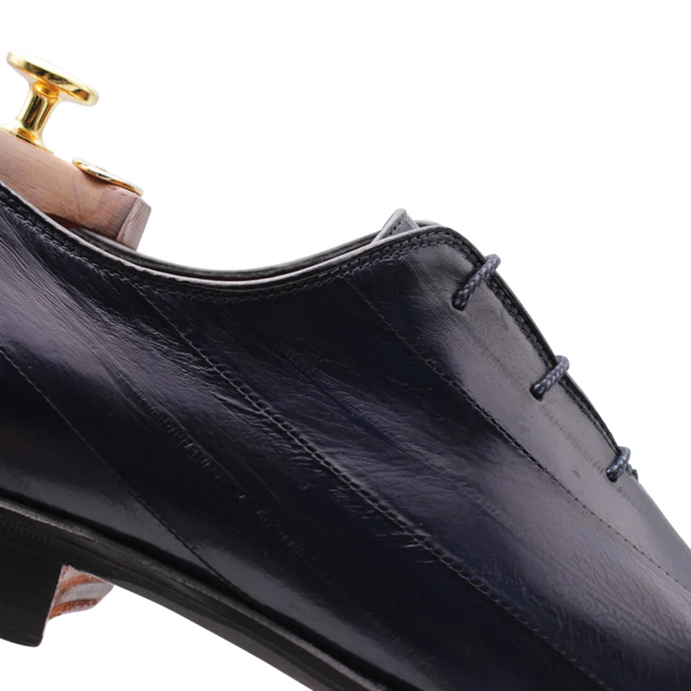 Harris Firenze 1913 Stringed Leather Eel Oxford Blue Navy