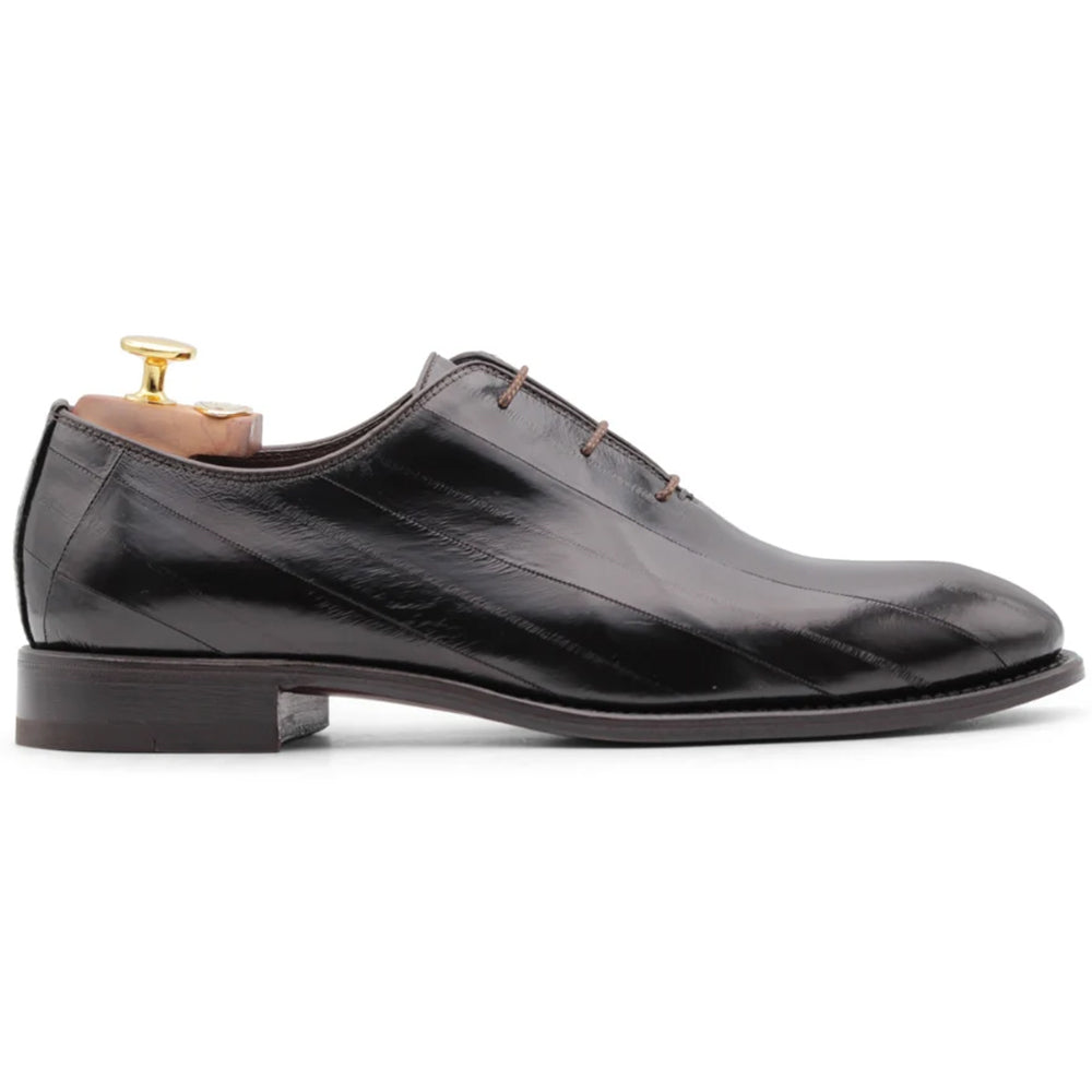 Harris Firenze 1913 Stringed Leather Eel Oxford Brown