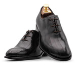 Harris Firenze 1913 Stringed Leather Eel Oxford Brown