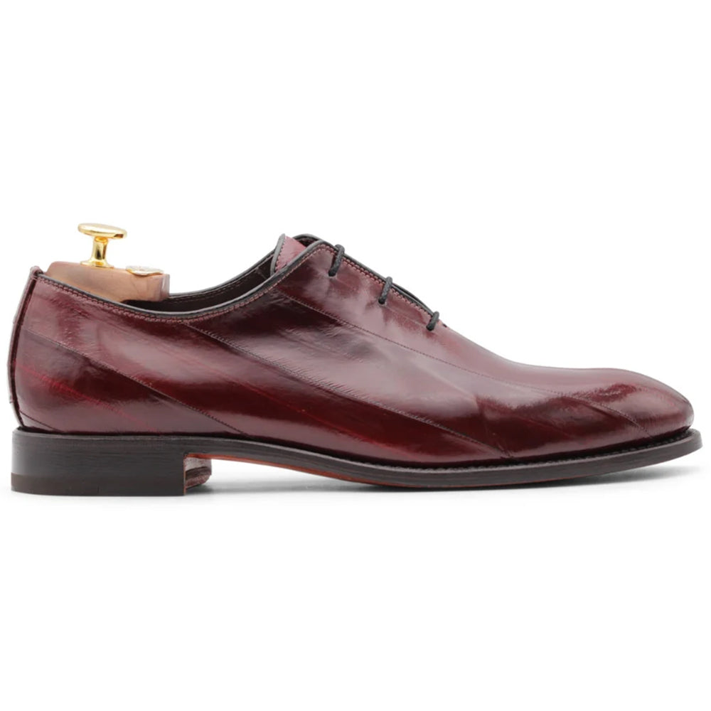 Harris Firenze 1913 Stringed Leather Eel Oxford Bordeaux