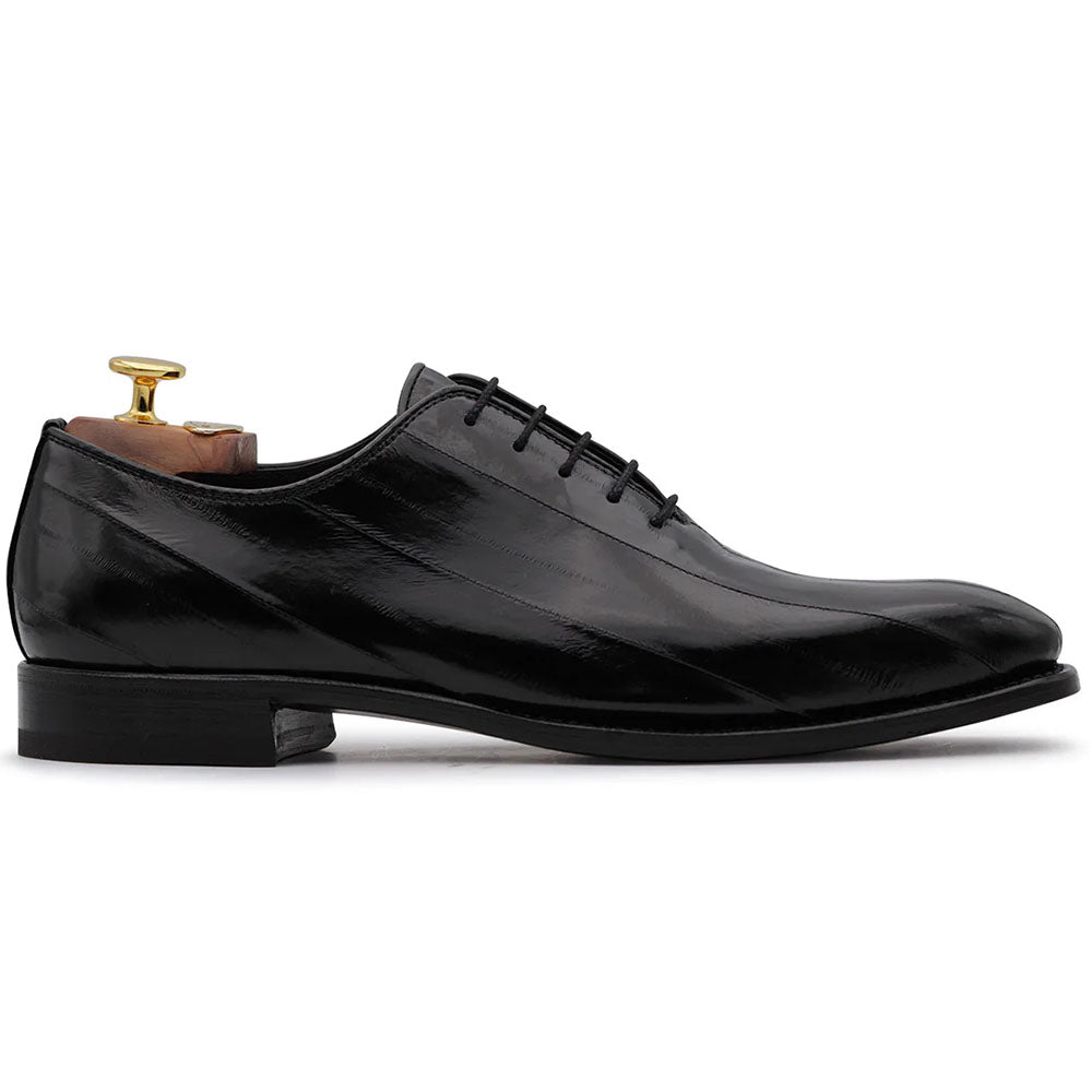 Harris Firenze 1913 Stringed Leather Eel Oxford Black