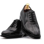 Harris Firenze 1913 Stringed Leather Eel Oxford Black