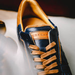 Mezlan Quilted Sneakers Blue EXCLUSIVE (20138)