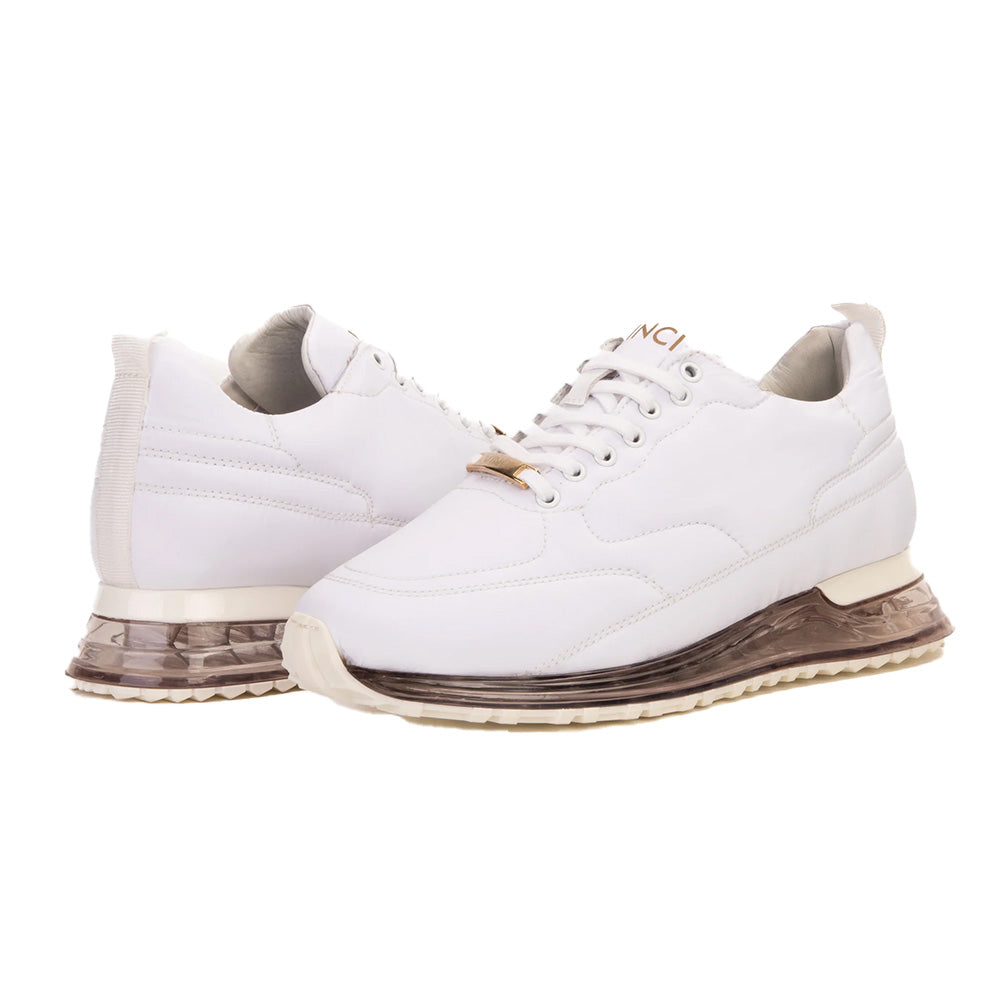 Vinci Leather The Lexington Leather Sneaker White