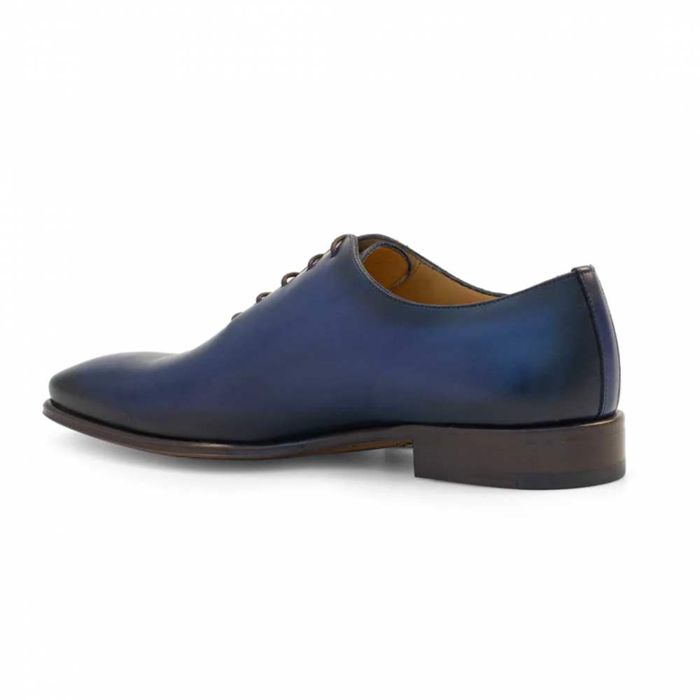 Mezlan Gaige Wholecut Oxfords Blue 