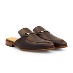 Mezlan Woven Bit Mule Brown (20510)
