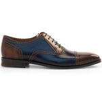 Mezlan Esba Wholecut Oxfords Tan / Navy 