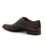 Mezlan Esba Wholecut Oxfords Tan / Navy 