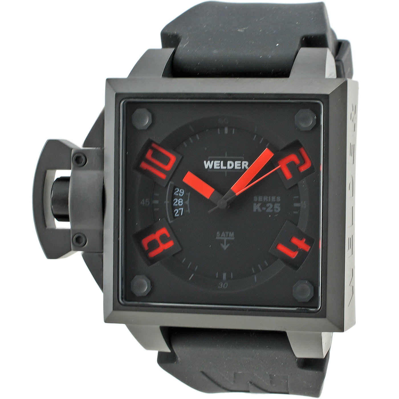Welder K25-4101 DB BK-RD Mens Watch