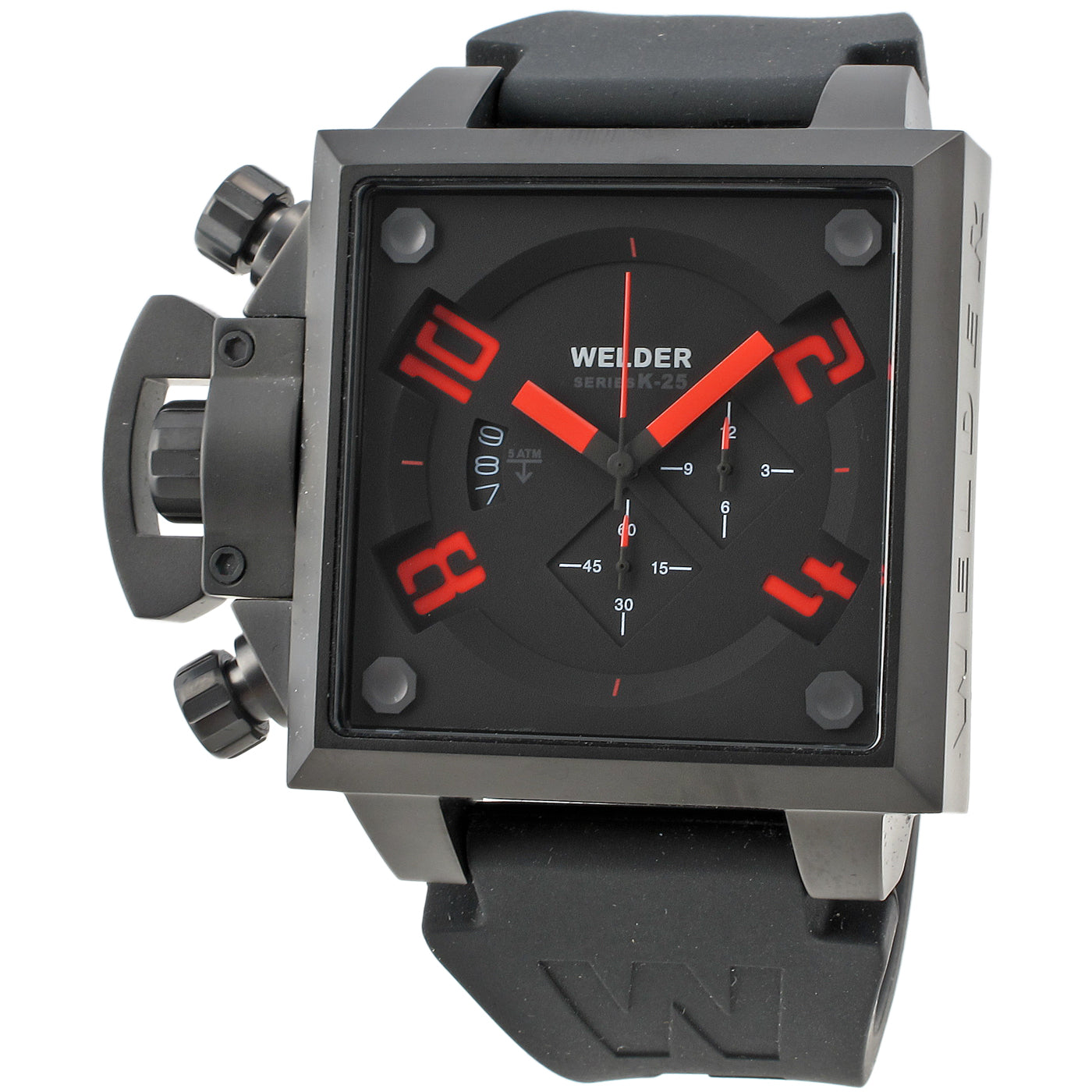 Welder K25-4300 CB BK-RD Mens Watch