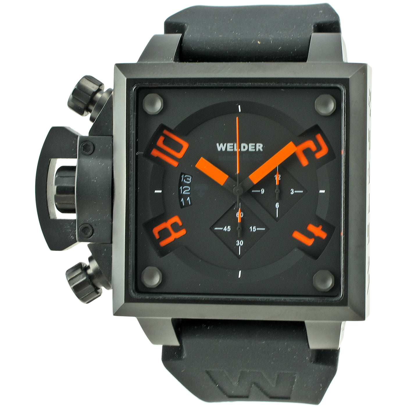 Welder K25-4303 CB BK-OR Mens Watch