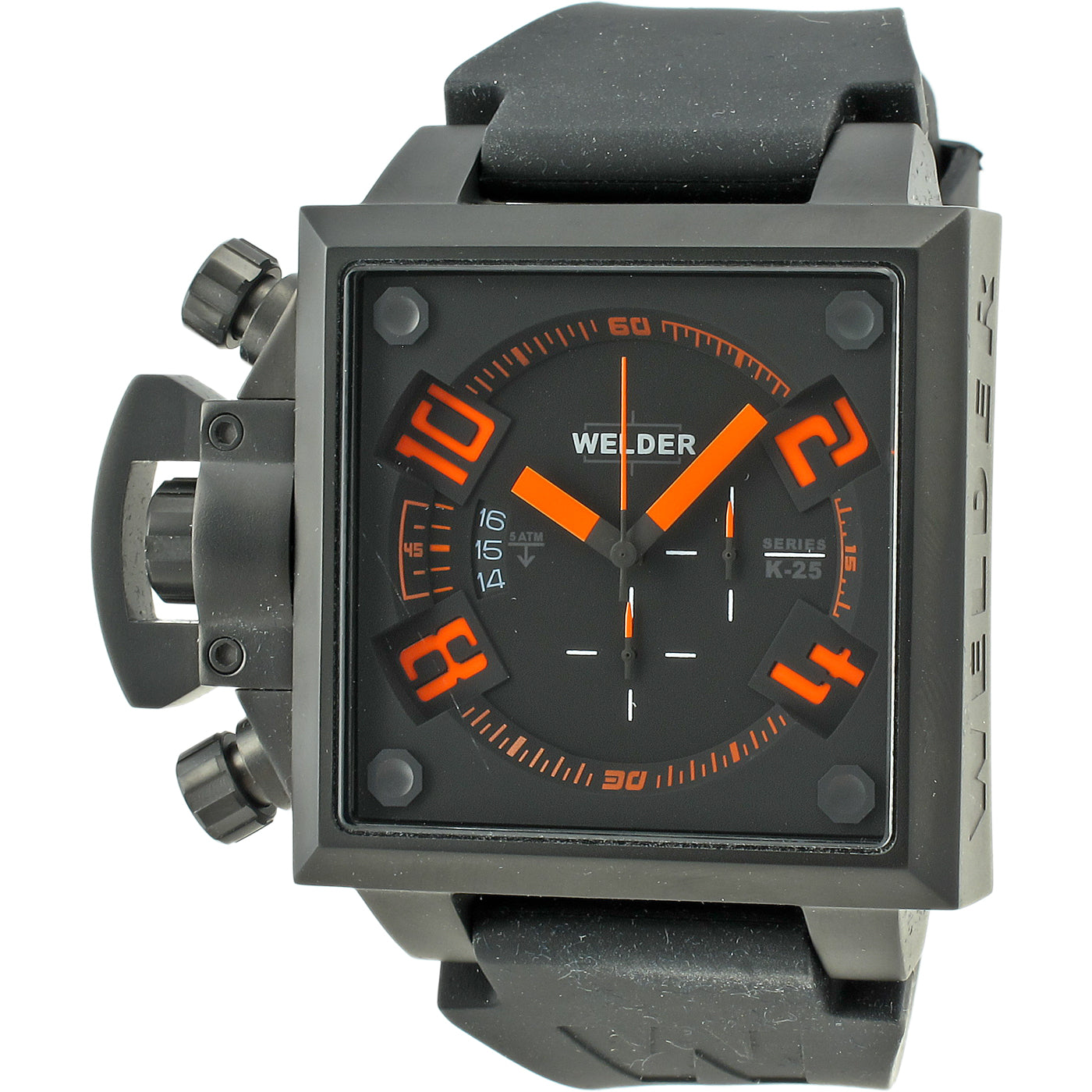 Welder K25-4305 CB BK-OR Mens Watch