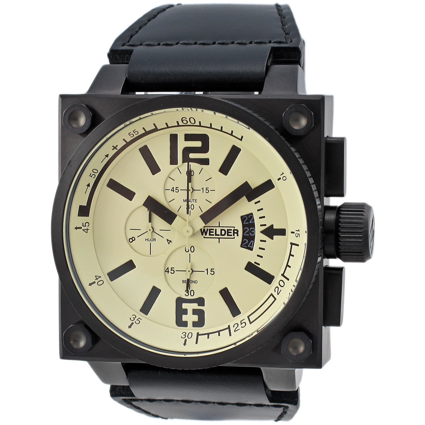 Welder K23-1708 CB BE-BK Mens Watch