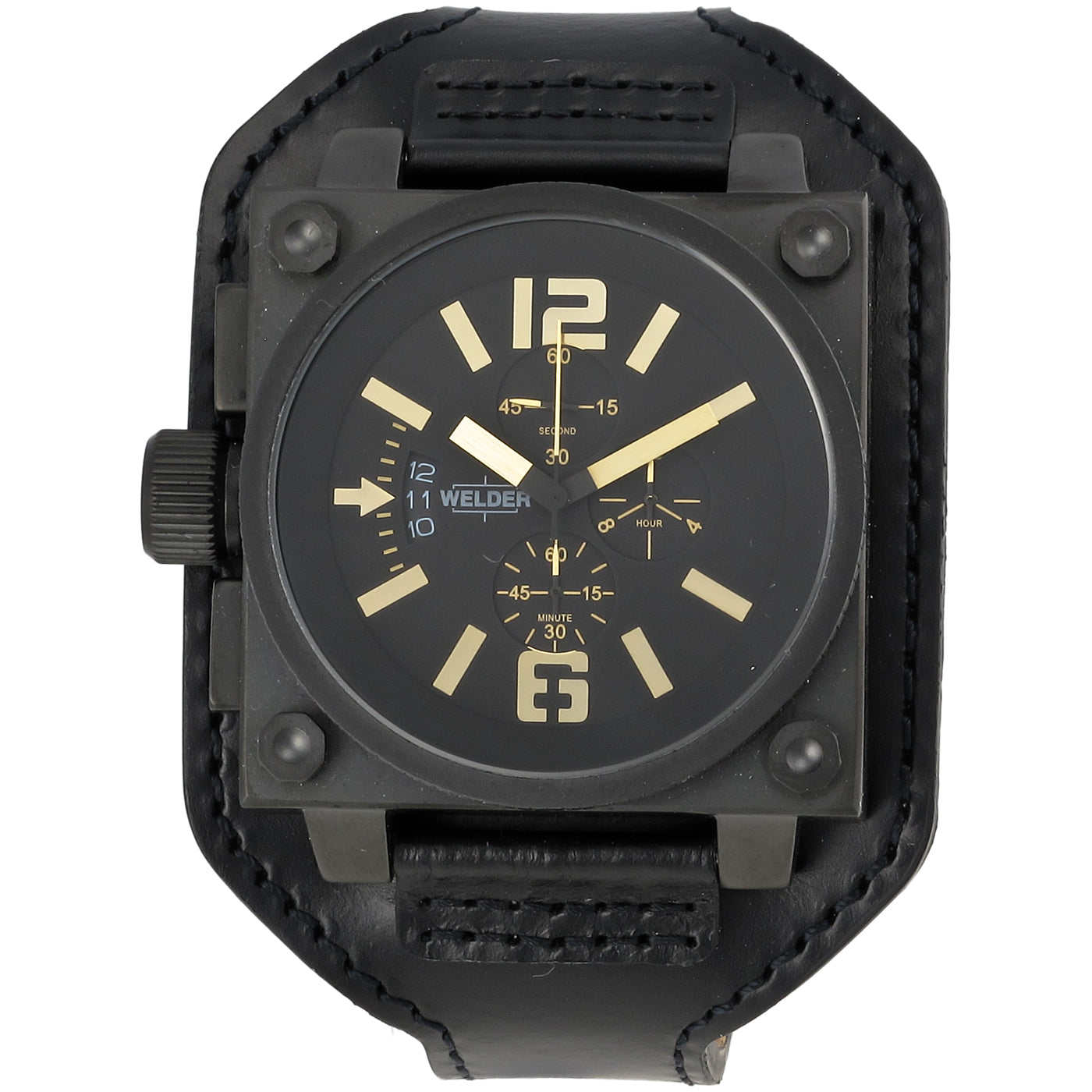 Welder K23-1779 CB BK-GD Mens Watch