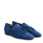 Mezlan Suede Tassel Loafer Jeans / Blue (21254)