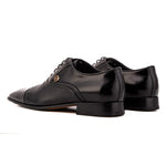 Vinci Leather The Rockwell Handmade Cap Toe Oxford Black