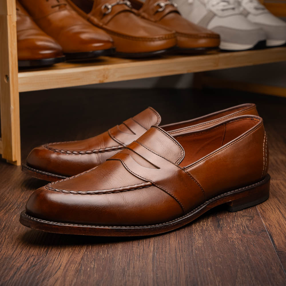 Allen Edmonds Randolph Penny Loafer Coffee Brown (2165