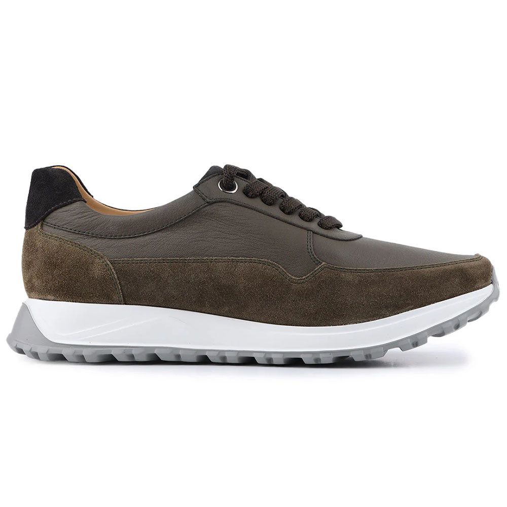 JP Pierre Suede & Leather Sneaker Green (E222907)