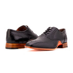 Vinci Leather The Draco Handmade Oxford Black