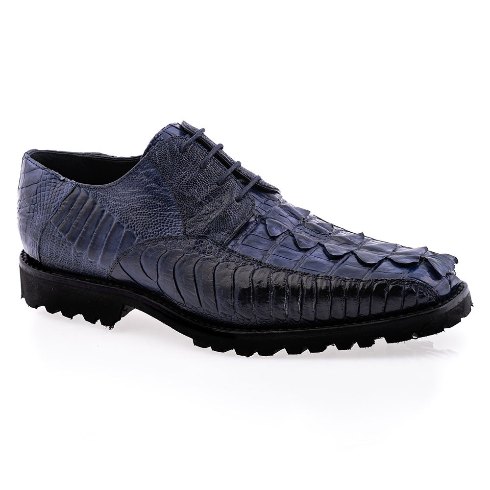 Mauri 2291/5 Hornback & Ostrich Leg Derby Wonder Blue