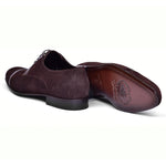 Corrente C0014032-2432 Cap-toe Suede / Lizard Shoes Brown