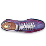 Harris Firenze 1913 Shaded Python Sneakers Porpora