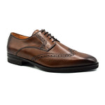 Zelli Stefano Wingtip Brogues Cognac