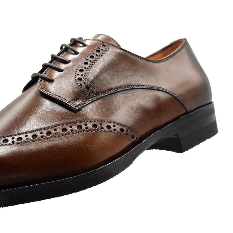 Zelli Stefano Wingtip Brogues Cognac (25-531-CGN)
