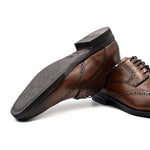 Zelli Stefano Wingtip Brogues Cognac (25-531-CGN)
