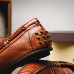 Calzoleria Toscana 2515 Driving Loafers Brick