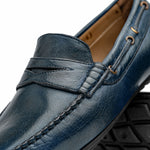 Calzoleria Toscana 2515 Driving Loafers Navy