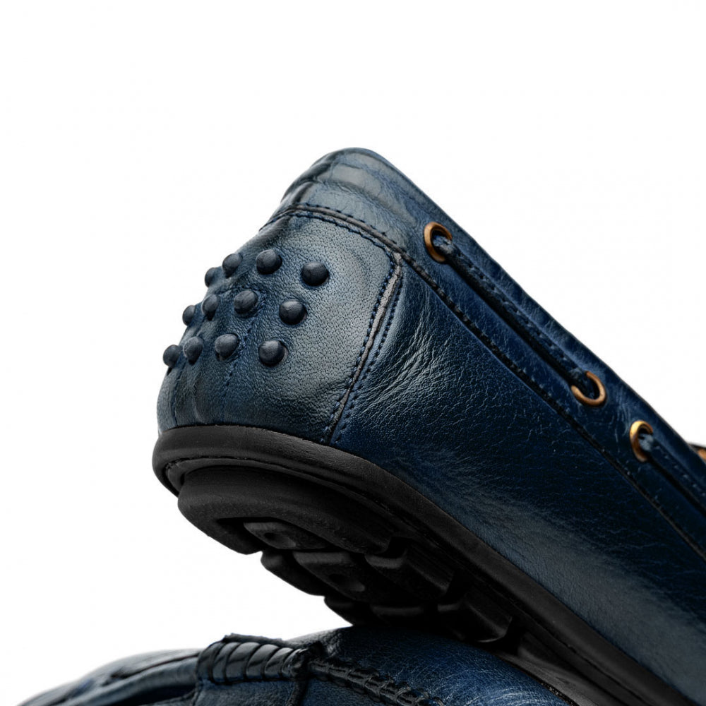 Calzoleria Toscana 2515 Driving Loafers Navy