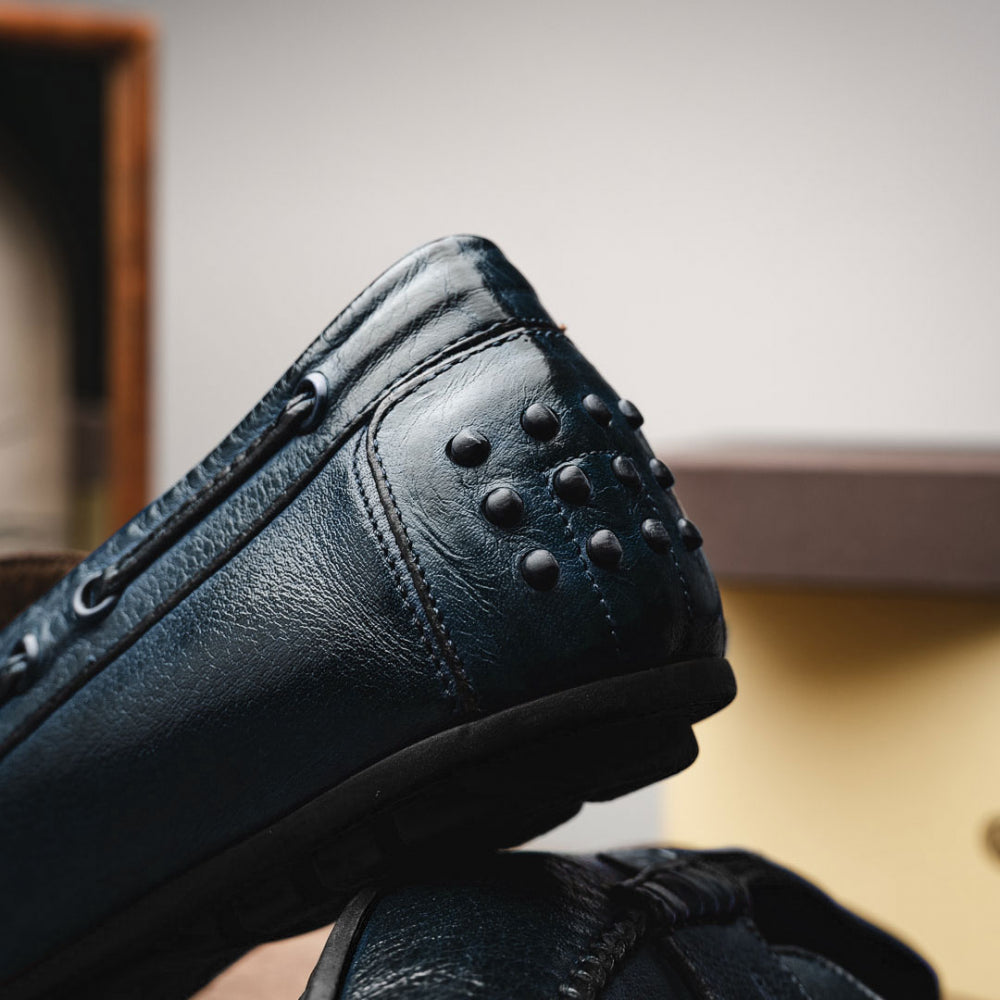 Calzoleria Toscana 2515 Driving Loafers Navy