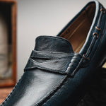 Calzoleria Toscana 2515 Driving Loafers Navy