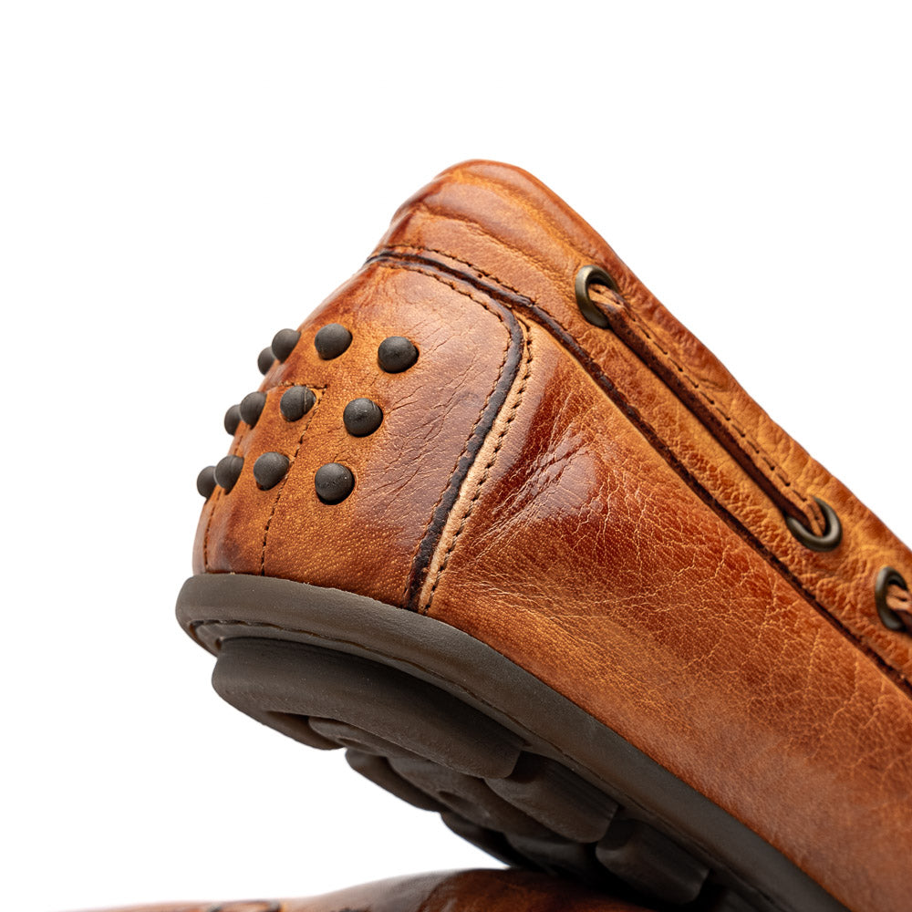 Calzoleria Toscana 2515 Driving Loafers Brick