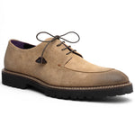 Zelli Campo Suede Goatskin / Wax Lace-up Shoes Oak (26-224-OAK)
